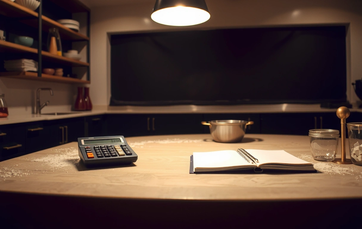 Professional kitchen management environment